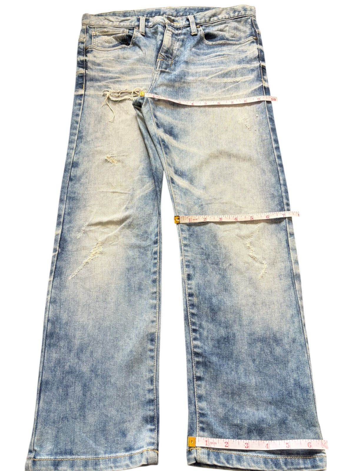 Tornado Mart Vintage Tornado Mart Bleached Wash Distressed Jeans Size 30" / US 8 / IT 44 - 8 Thumbnail