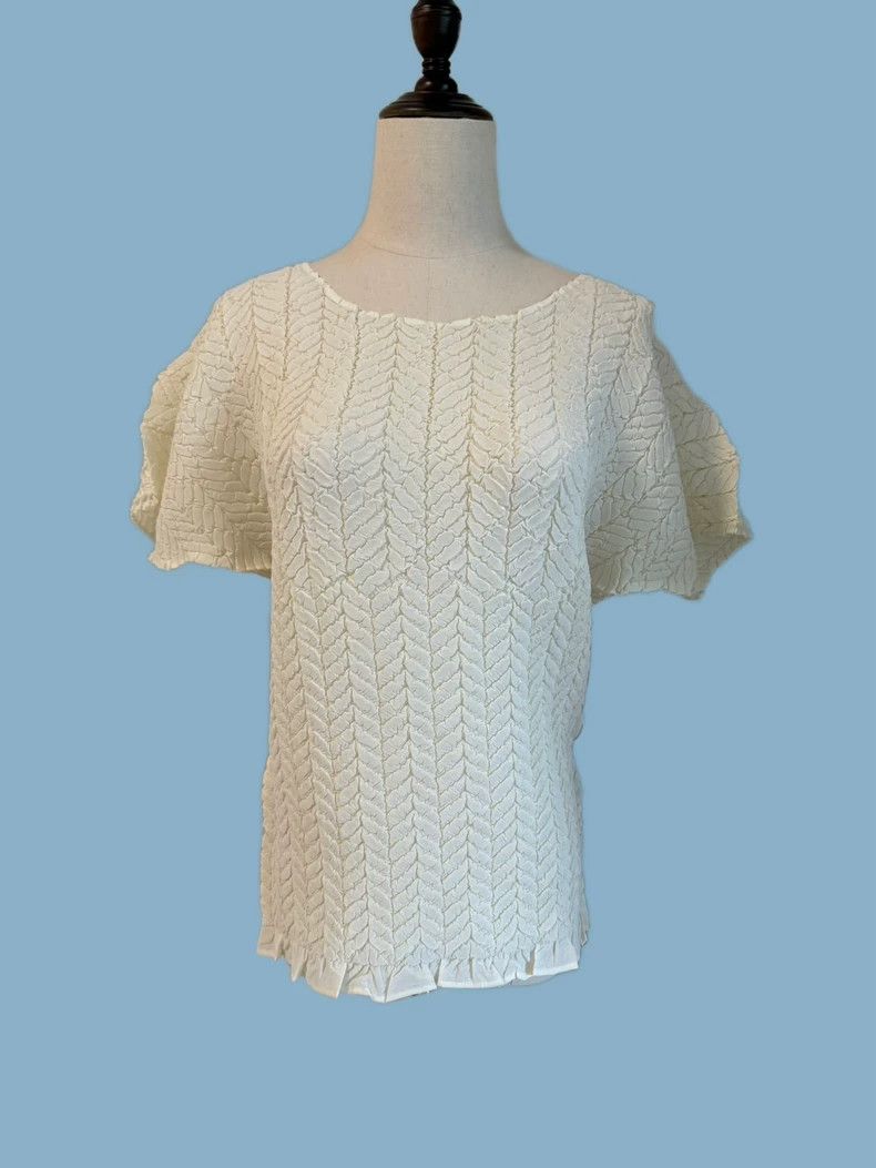 Issey Miyake Issey Miyake Pleated Short Sleeve Top - dmc Size US M / EU 48-50 / 2 - 1 Thumbnail