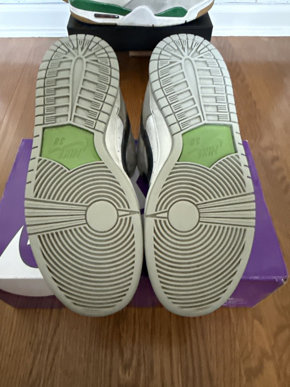Nike Nike Dunk SB Chlorophyll Size US 8.5 / EU 41-42 - 5 Thumbnail