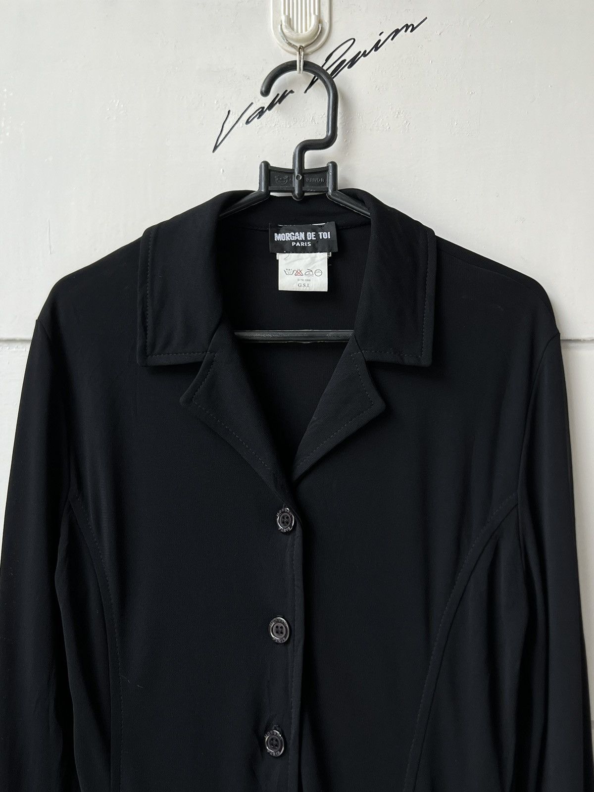 Morgan De Toi MORGAN DE TOI Black Blazers Size 40L - 11 Thumbnail