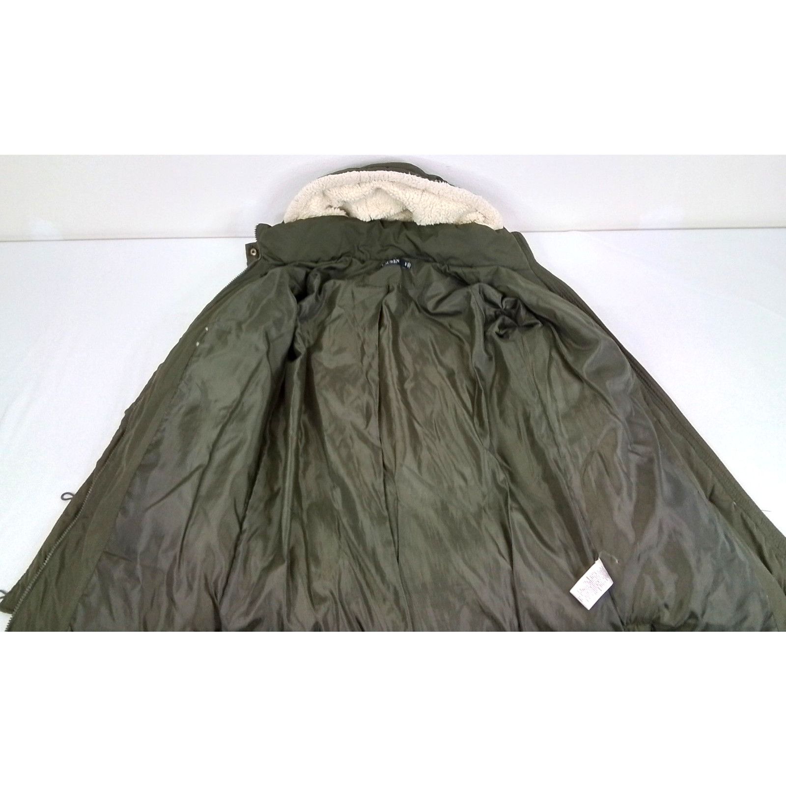 Lauren Ralph Lauren Lauren by Ralph Lauren Down Jacket Women's Small Olive Green Size S / US 4 / IT 40 - 5 Thumbnail