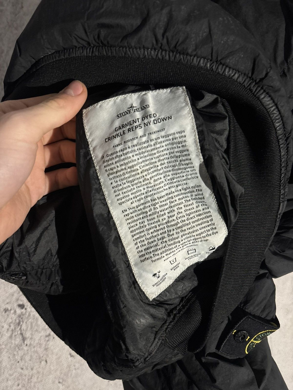 Stone Island Rare Grail Puffer Down Jacket Stone Island Garment Dyed Size US S / EU 44-46 / 1 - 13 Thumbnail