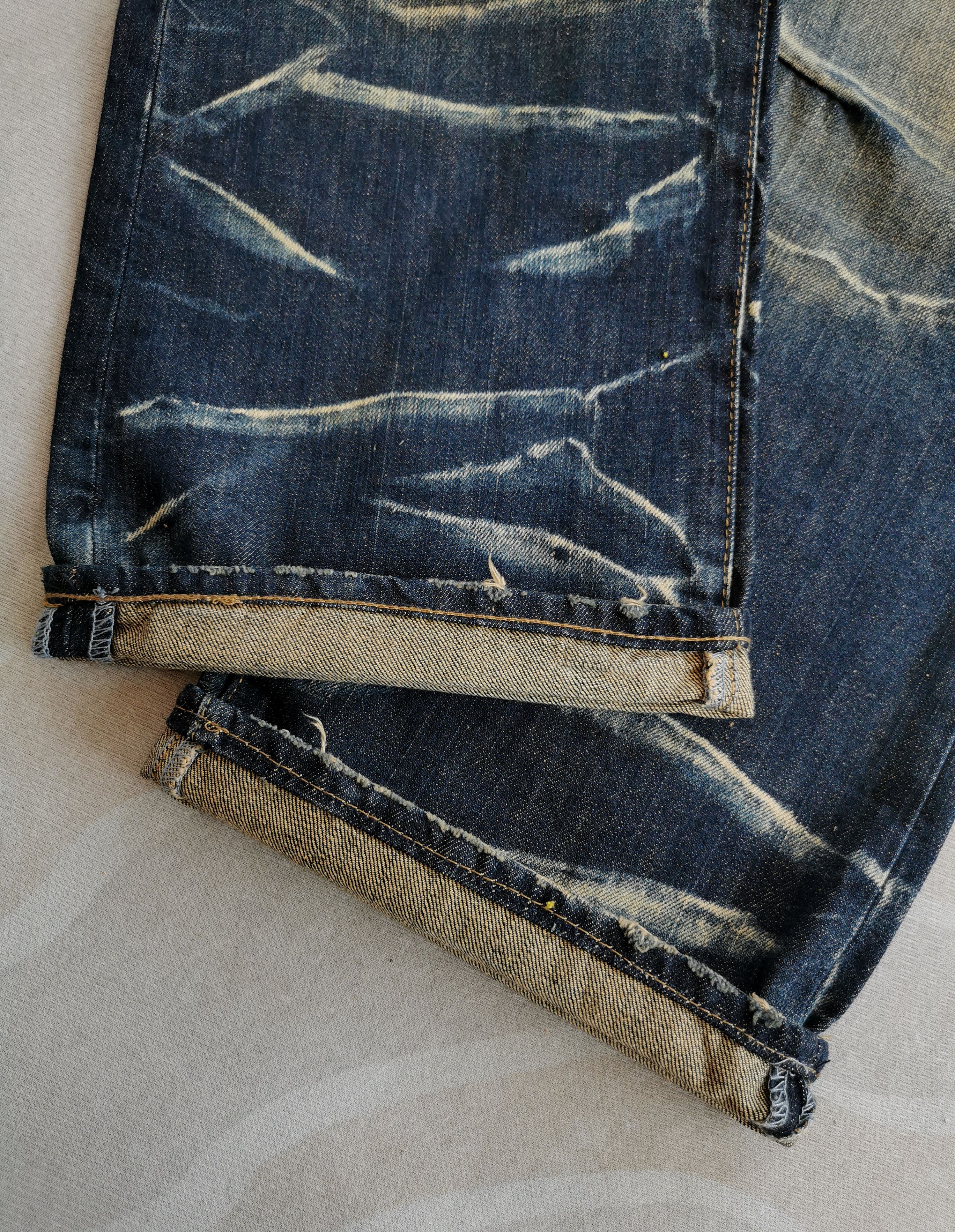Prps PRPS Heirloom Barracuda Distressed Indigo Denim Size US 30 / EU 46 - 8 Thumbnail