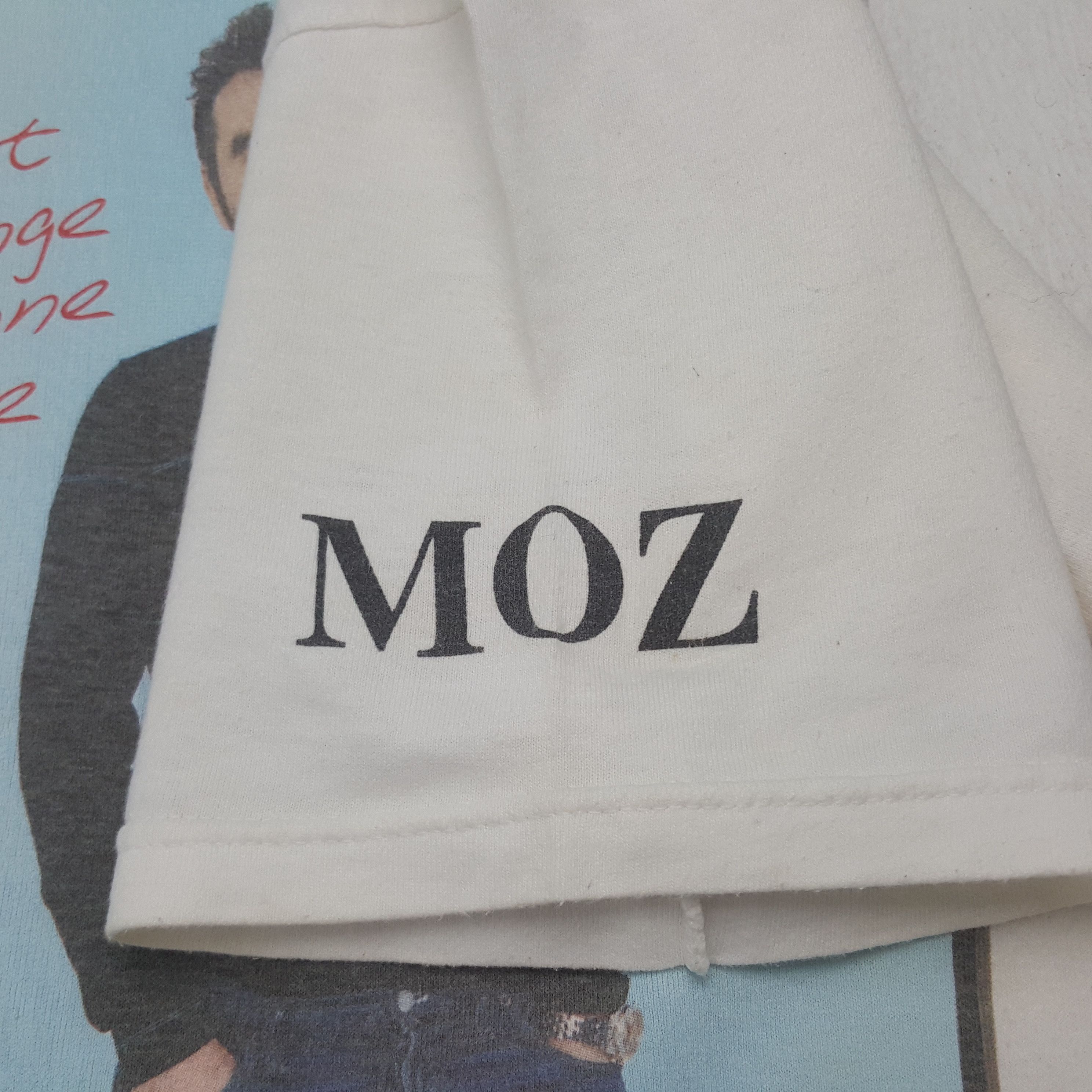 Band Tees Vintage MOZ Morrissey Singer Songwriter Tshirt 32 Size US M / EU 48-50 / 2 - 6 Thumbnail