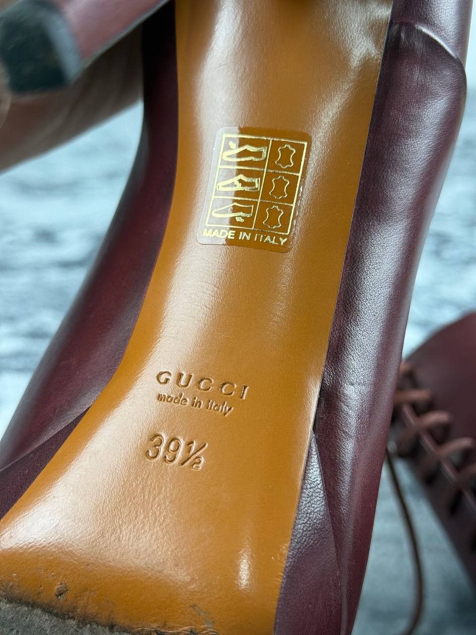 Gucci Gucci Betty Lace Up Ankle Boots Size US 9 / IT 39 - 5 Thumbnail
