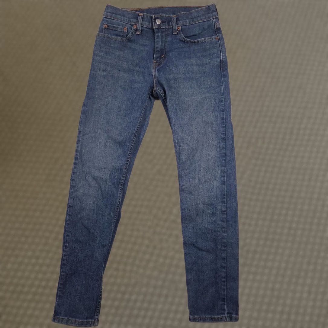 Levi's VINTAGE Levis 512 Jeans Mens 28x28.5 Blue Slim Taper Stretch Denim Medium Wash Pants Size US 28 / EU 44 - 1 Thumbnail
