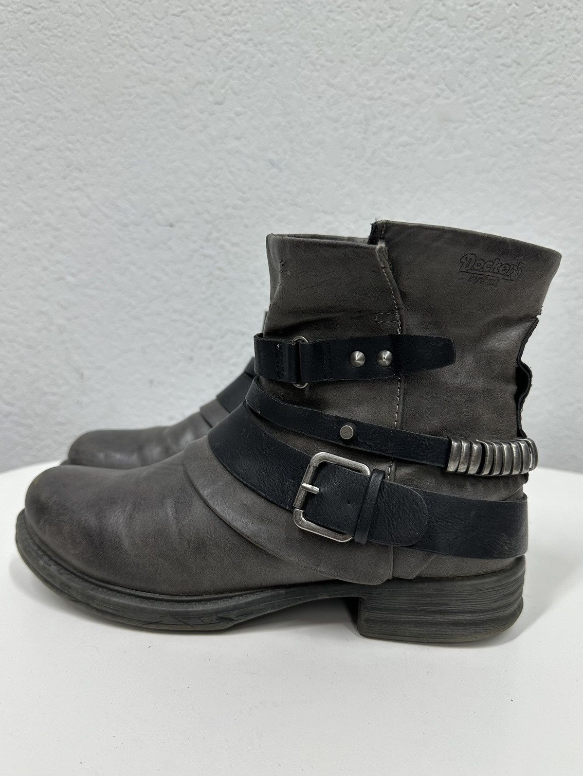 If Six Was Nine Vintage Hysteric Glamour Leather Boots AS 98 Rick Owens Size US 8 / IT 38 - 5 Thumbnail