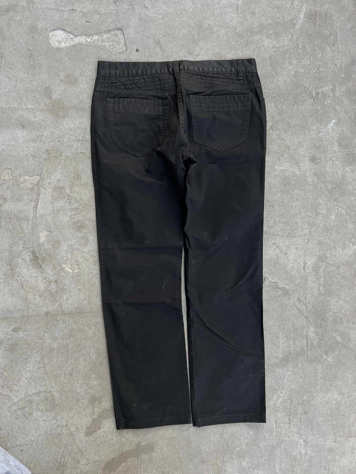 Ermenegildo Zegna × Vintage Vintage Zegna Sport Waxed Jeans Size US 31 - 6 Thumbnail