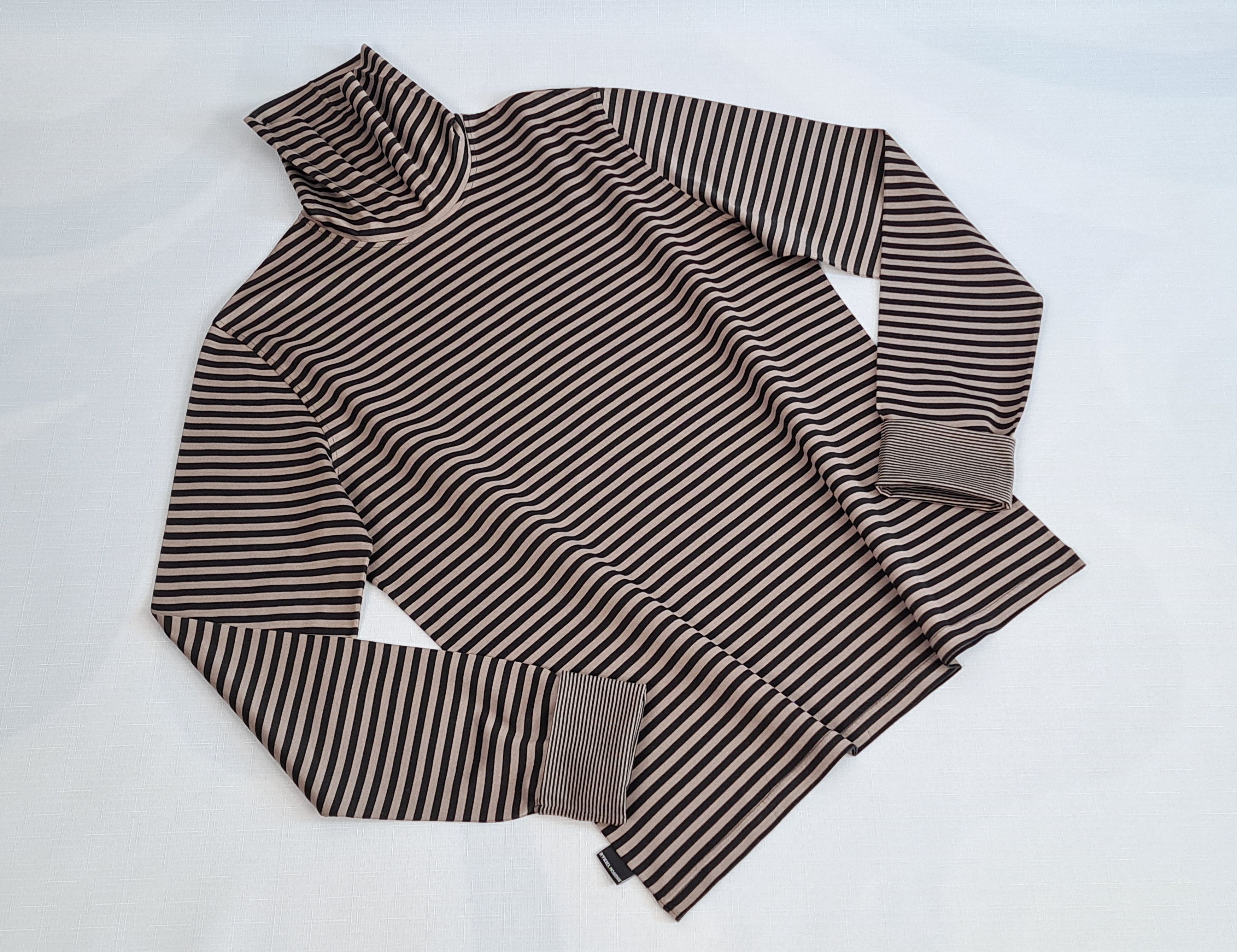 Sonia Rykiel Rykiel Homme striped long sleeve turtleneck. Size XXL / US 16-18 / IT 52-54 - 3 Thumbnail