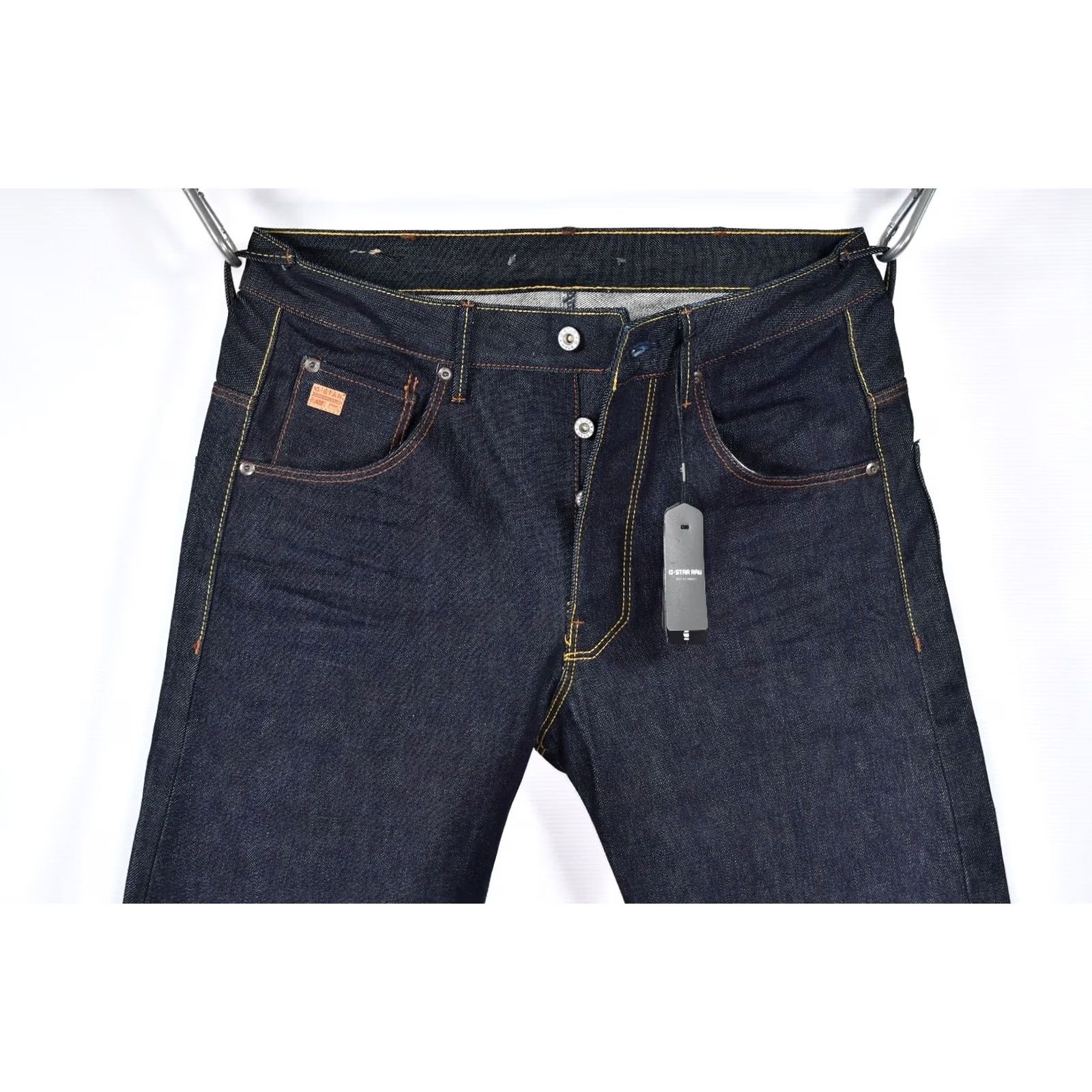 G-Star G-Star Stormer 3D Loose RL Denim Jeans RL 18Oz Rigid Raw W34 L32 Mens Regular Blue 100% Cotton Straight Vintage No Size US 34 / EU 50 - 7 Thumbnail