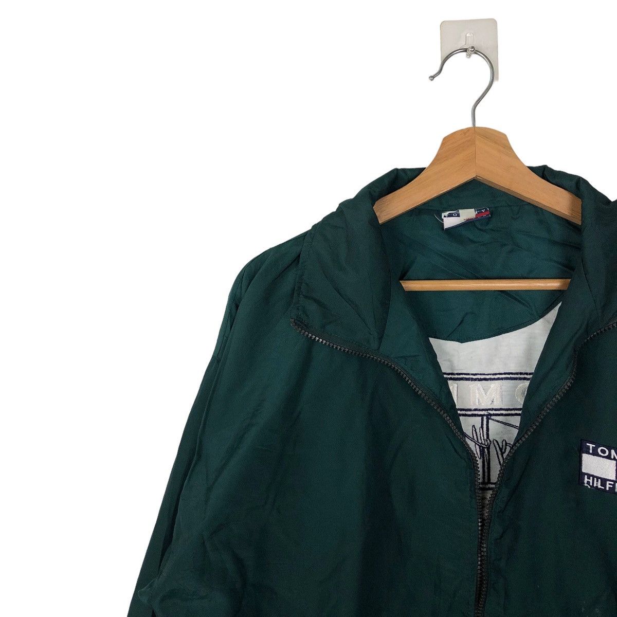 Japanese Brand 🔥90’s VINTAGE TOMMY HILFIGER SURVIVAL JACKET BIG LOGO Size US XL / EU 56 / 4 - 6 Thumbnail