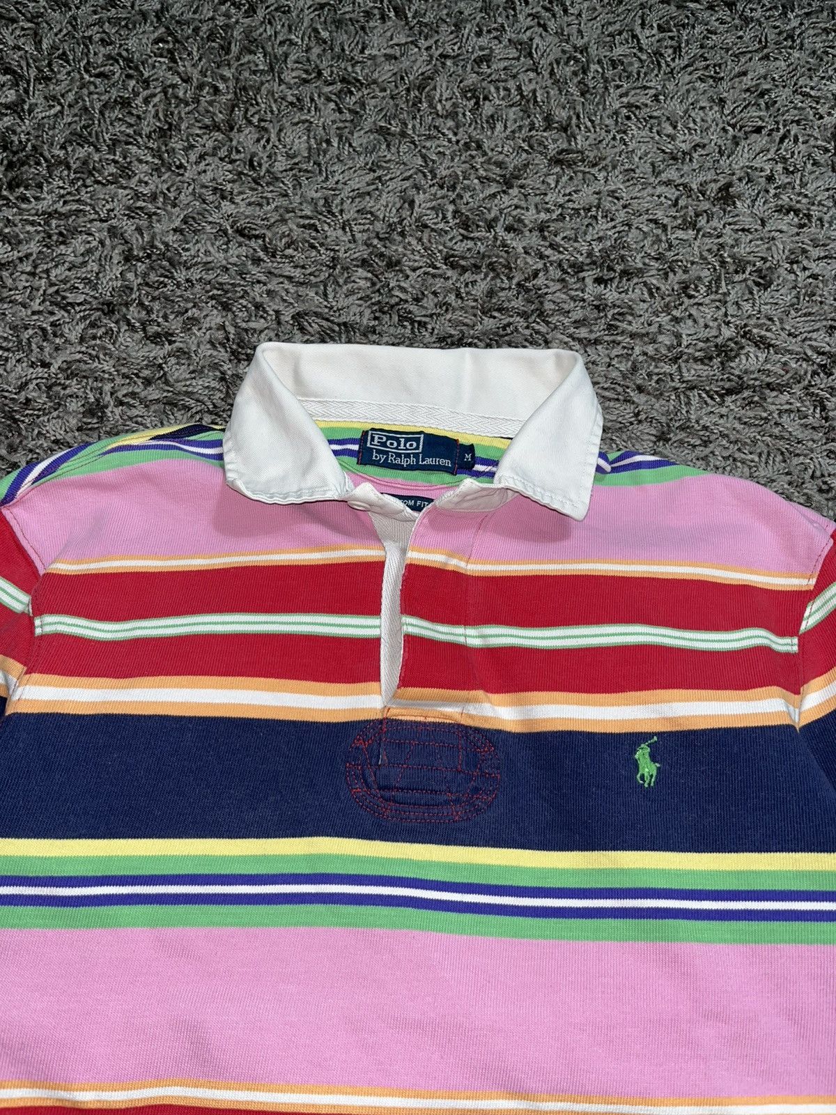 Ralph Lauren RALPH LAUREN VNTG Y2K HEAVY COTTON REGBY STYLE SHIRT Size US M / EU 48-50 / 2 - 2 Thumbnail
