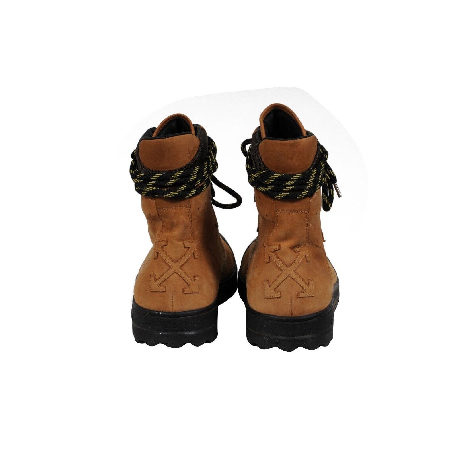 Off-White Hiking Boots Brown Tan Black Nubuck Size US 13 / EU 46 - 6 Thumbnail