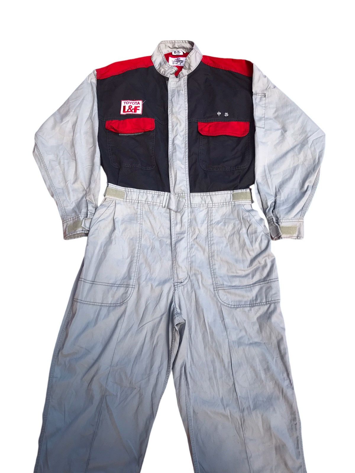 Formula 1 VINTAGE TOYOTA L&T COVERALL JACKET Size US M / EU 48-50 / 2 - 12 Thumbnail