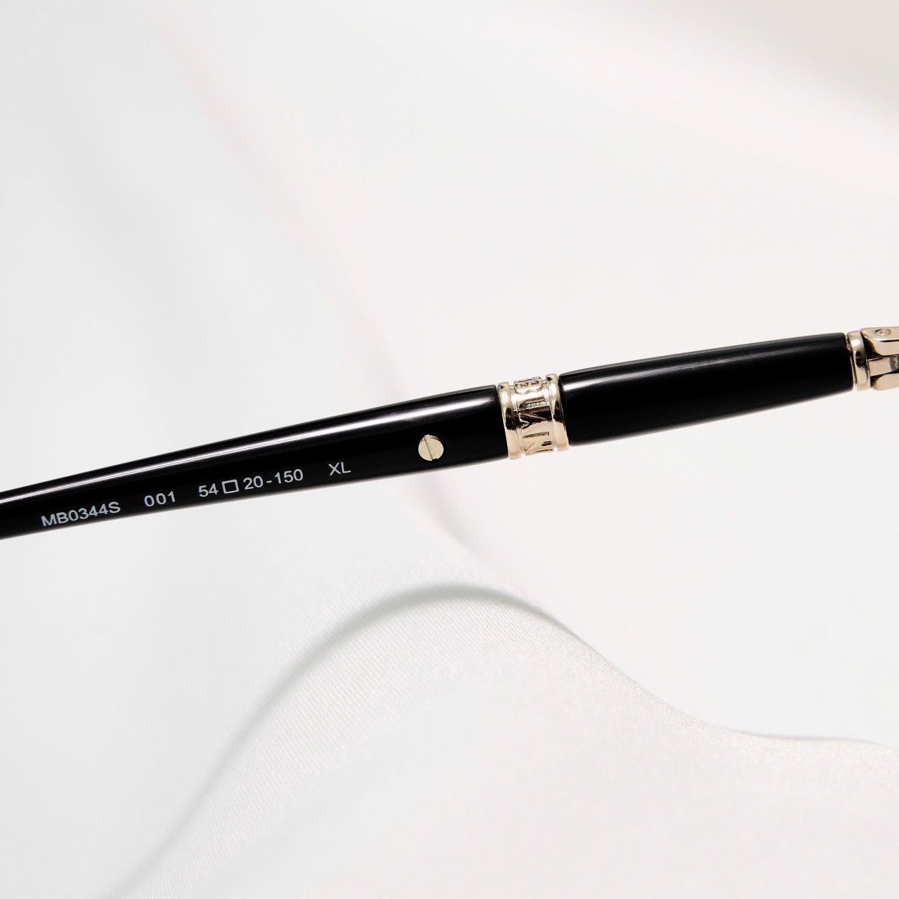 Montblanc MONTBLANC MB0344S 001 SUNGLASSES Size ONE SIZE - 5 Thumbnail