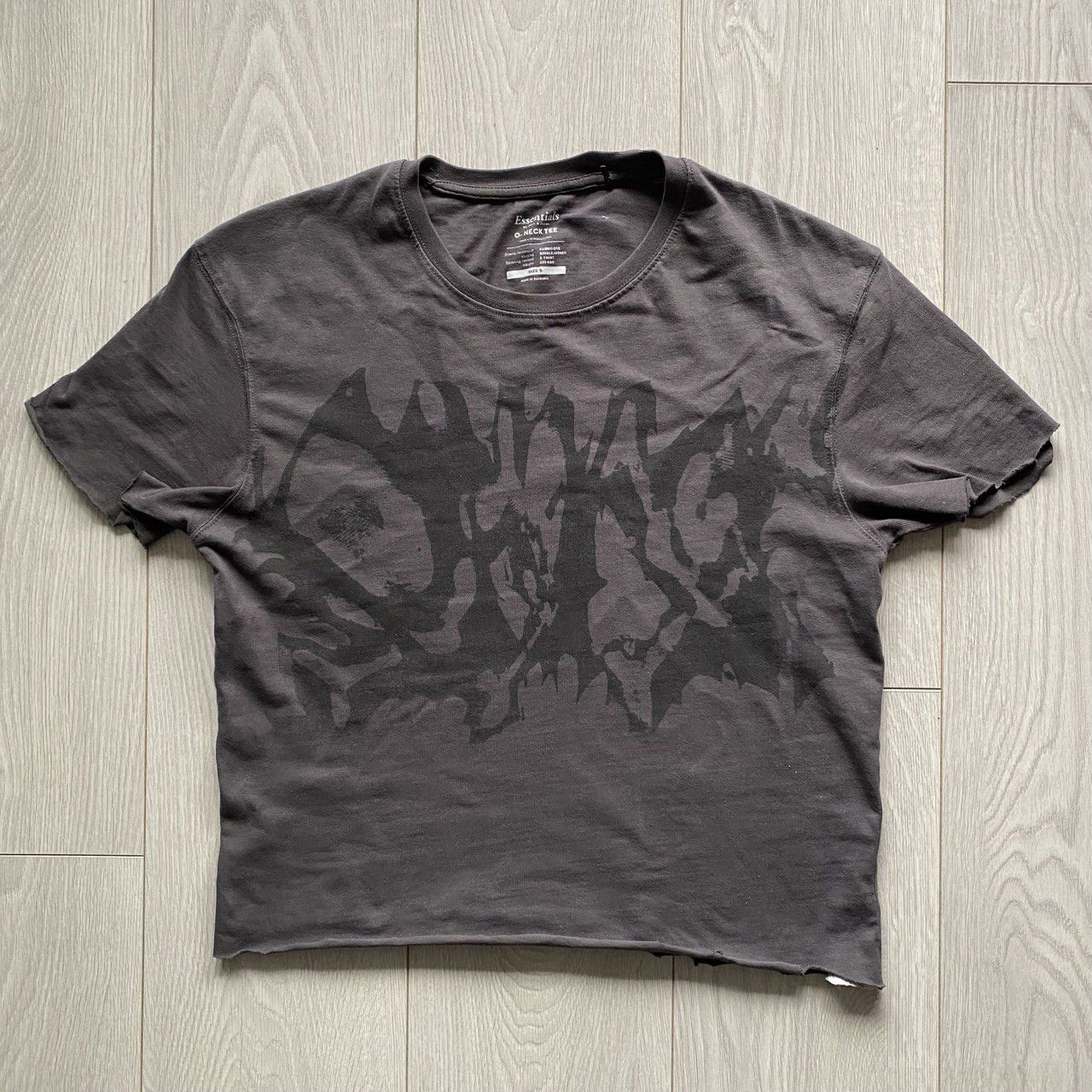 Vintage VINTAGE PUNK AVANTGARDE GRUNGE BROWN TEE SKULL Size US M / EU 48-50 / 2 - 1 Preview