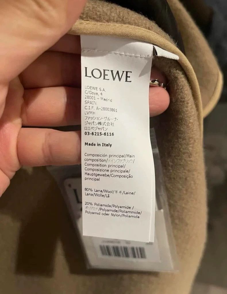 Loewe Loewe overcoat Size L / US 10 / IT 46 - 4 Thumbnail