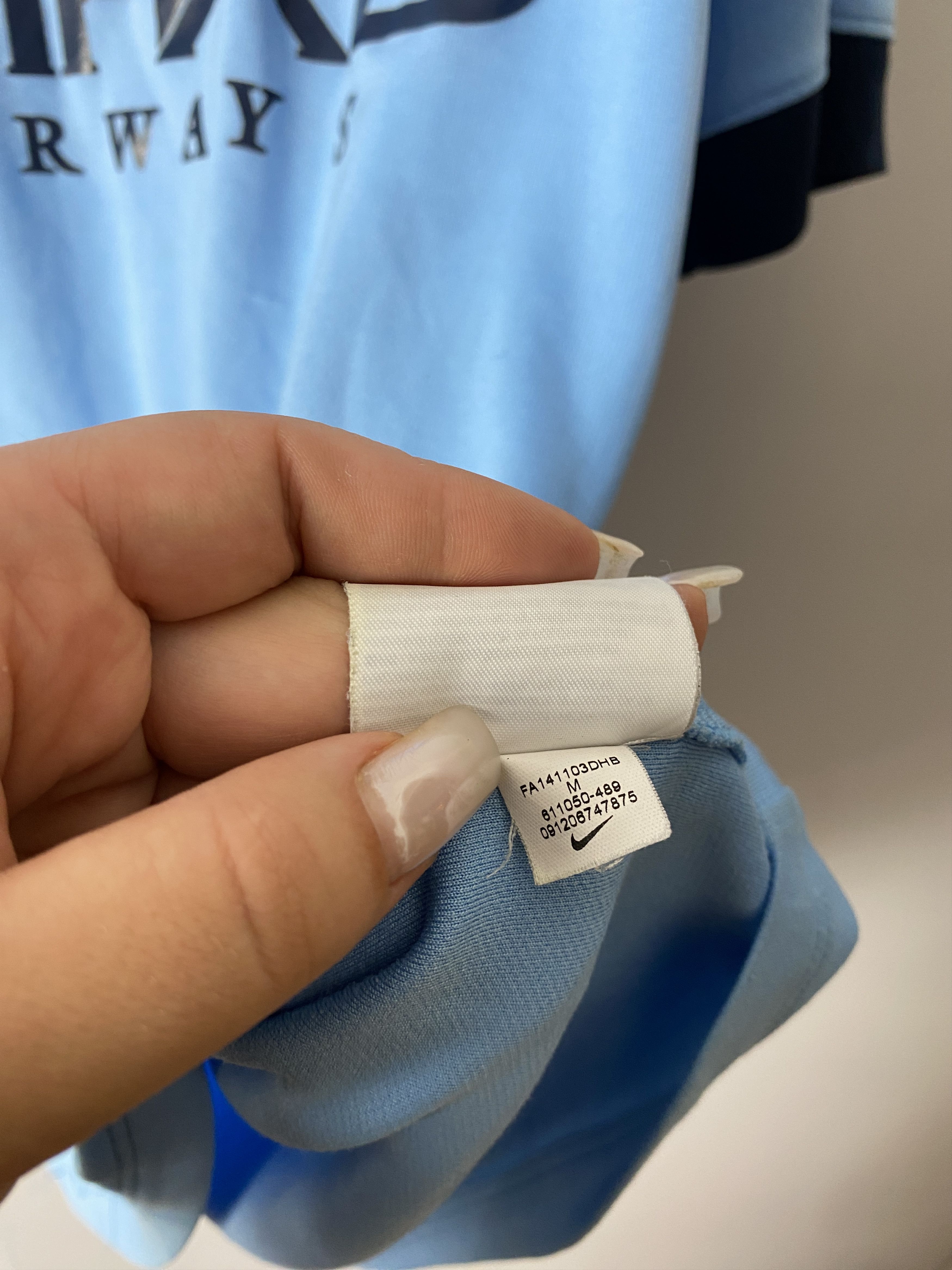 Nike Nike Manchester City soccer jersey rare blokecore sport Size US M / EU 48-50 / 2 - 6 Thumbnail