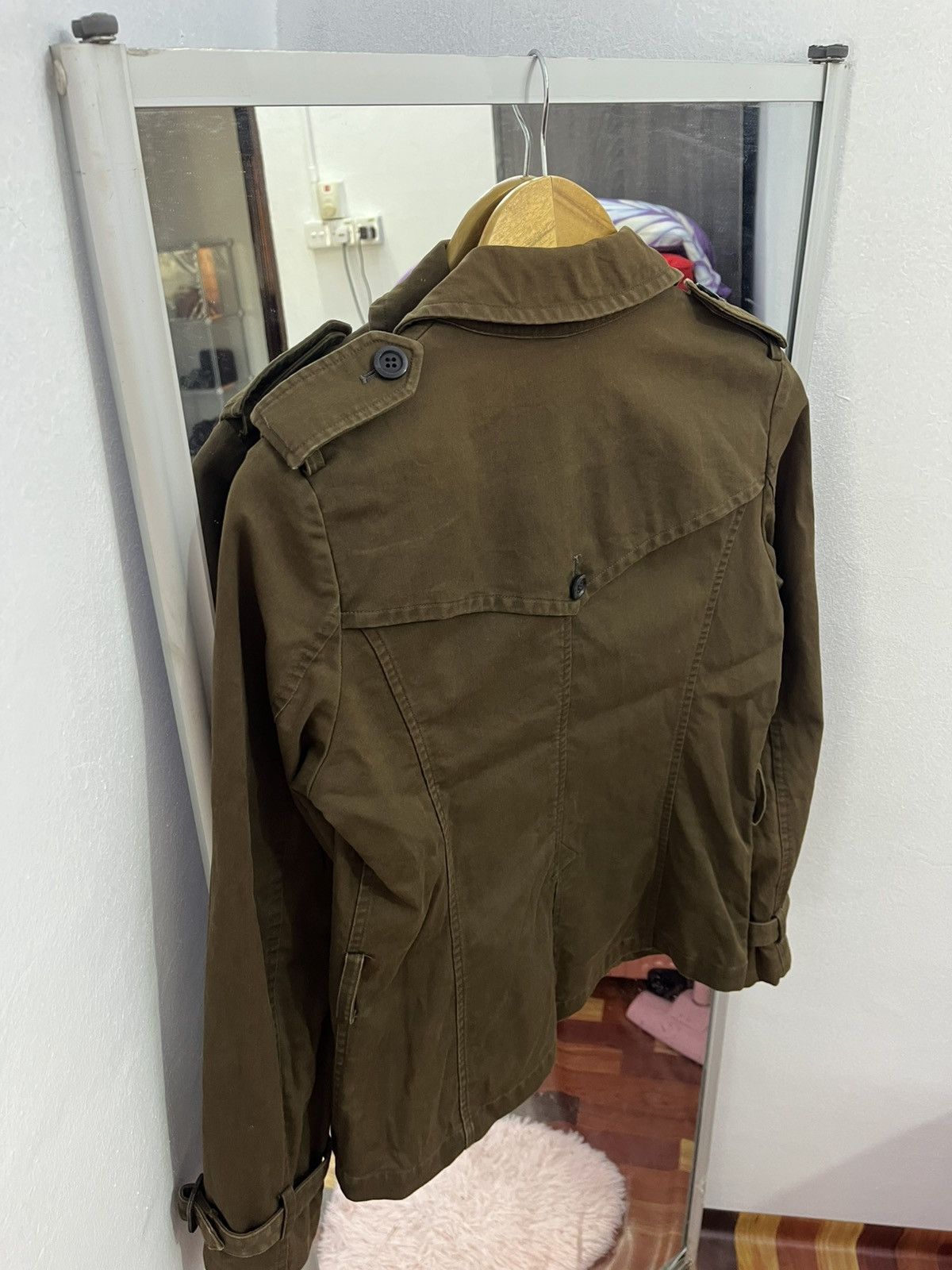 gomme Gomme Japan 05AW Cropped Trench Yohji Style Size S / US 4 / IT 40 - 17 Thumbnail
