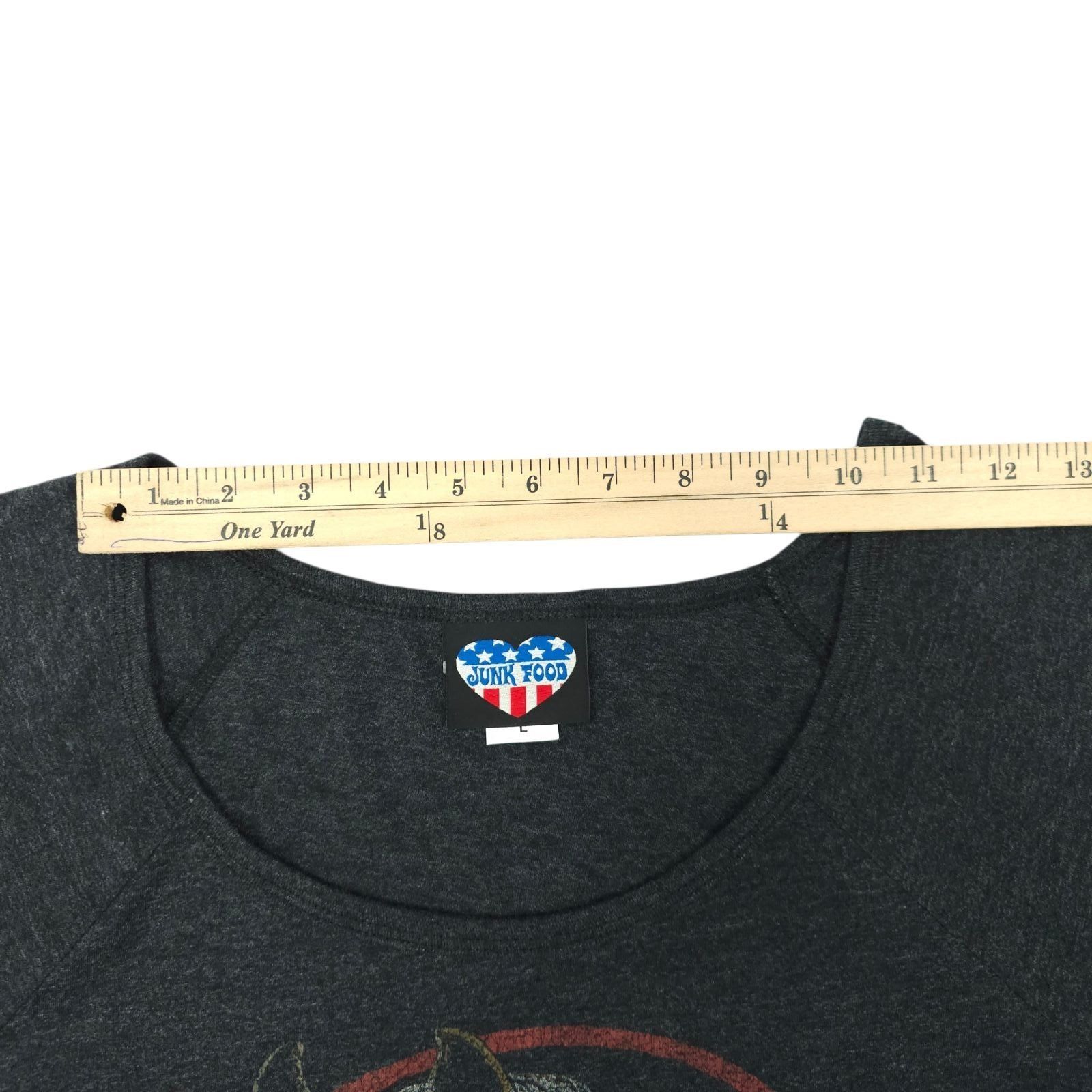 Other Junk Food Clothing Free Spirit Graphic Tee Size L Horse Gray Size L / US 10 / IT 46 - 5 Thumbnail