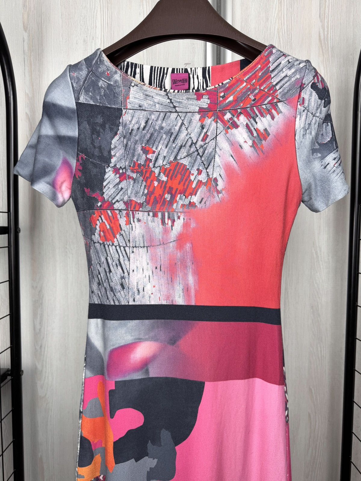 Other Save The Queen multicoloured midi dress made in Italy Size M / US 6-8 / IT 42-44 - 3 Thumbnail