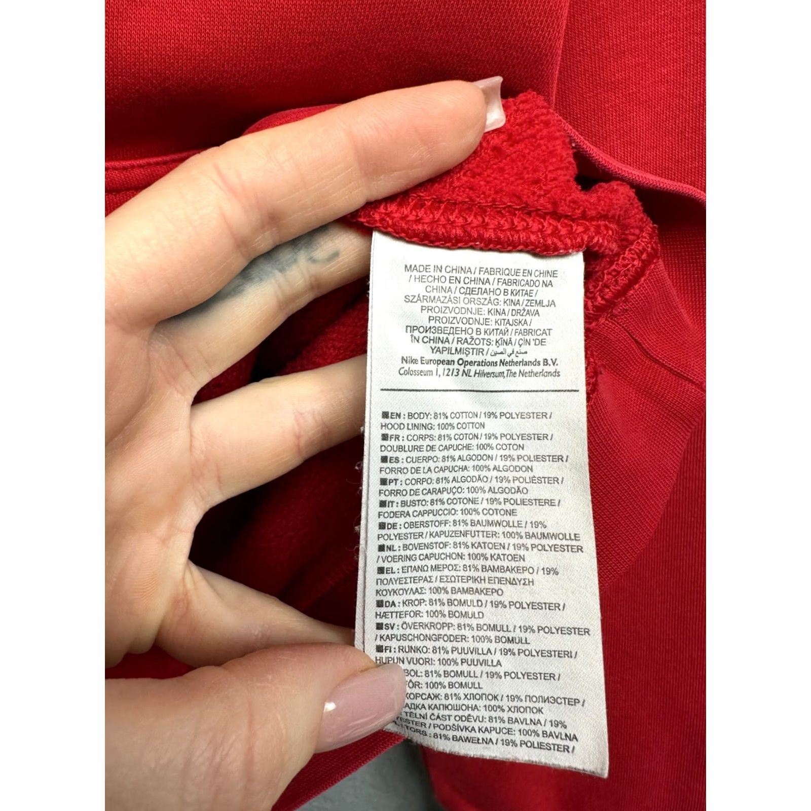 Nike Nike Bulls Hoodie Mens Main Selling Point Hoodie Size US M / EU 48-50 / 2 - 6 Thumbnail