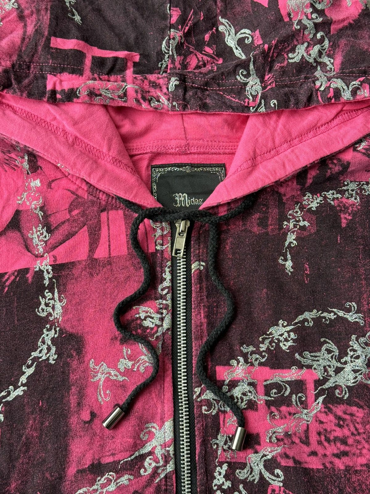 Japanese Brand Midas Sex Punk Riot Hoodie / Bjork Greenday Size US M / EU 48-50 / 2 - 10 Thumbnail