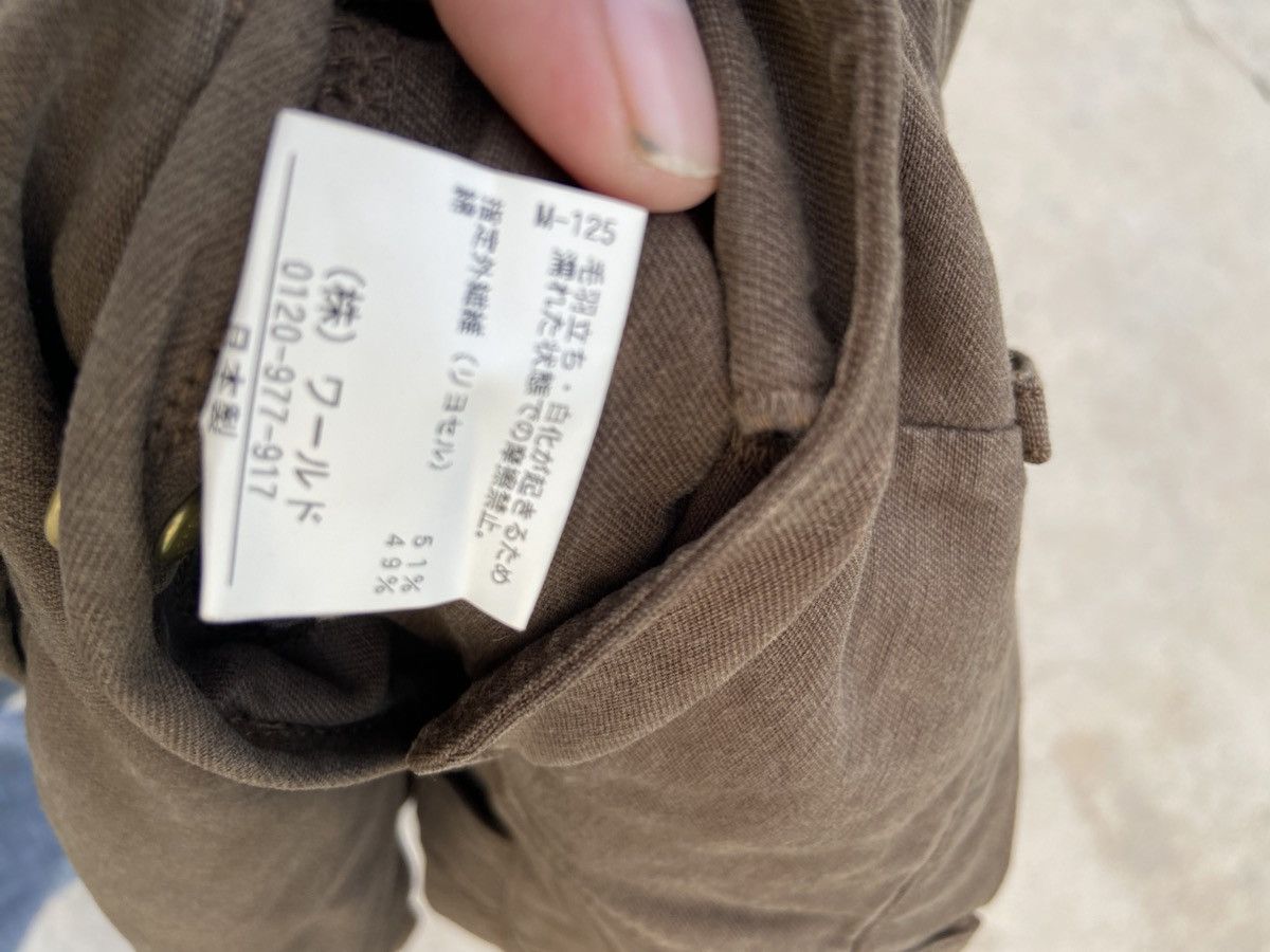 Japanese Brand Takeo kikuchi cargo pants sun faded Size US 34 / EU 50 - 8 Thumbnail