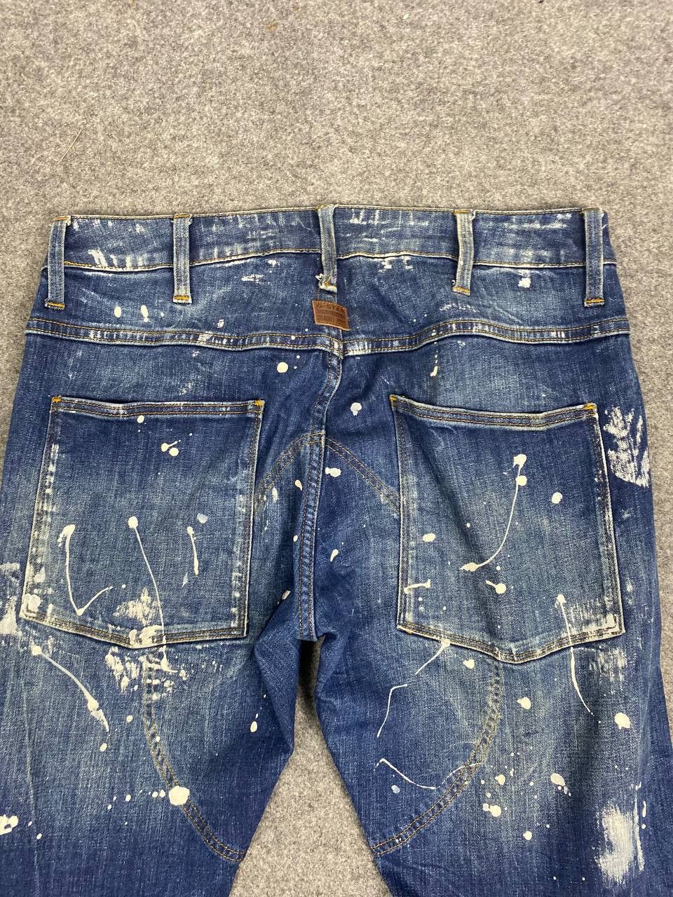 G-Star g star raw paint splatter denim nice design Size US 34 / EU 50 - 3 Thumbnail