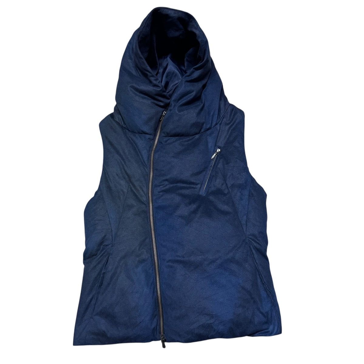 Tornado Mart Tornado Mart Bono Assymetrical Puffer Vest Oiled Coated Size US M / EU 48-50 / 2 - 2 Thumbnail