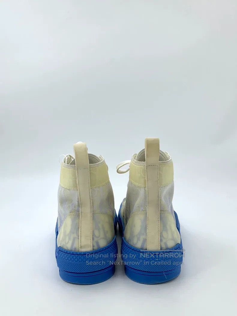 Dior Dior Colour-matched logo printed lacing casual high-top sh Size US 10 / EU 43 - 4 Thumbnail