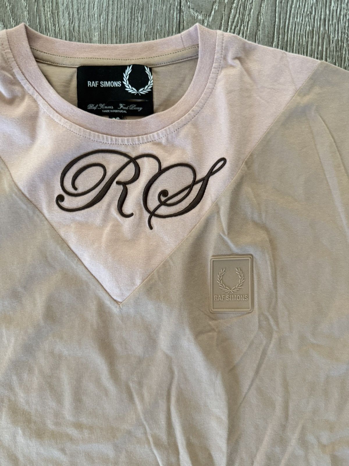 Fred Perry × Raf Simons Raf Simons Fred Perry Short Sleeve T-Shirt Size US M / EU 48-50 / 2 - 2 Thumbnail