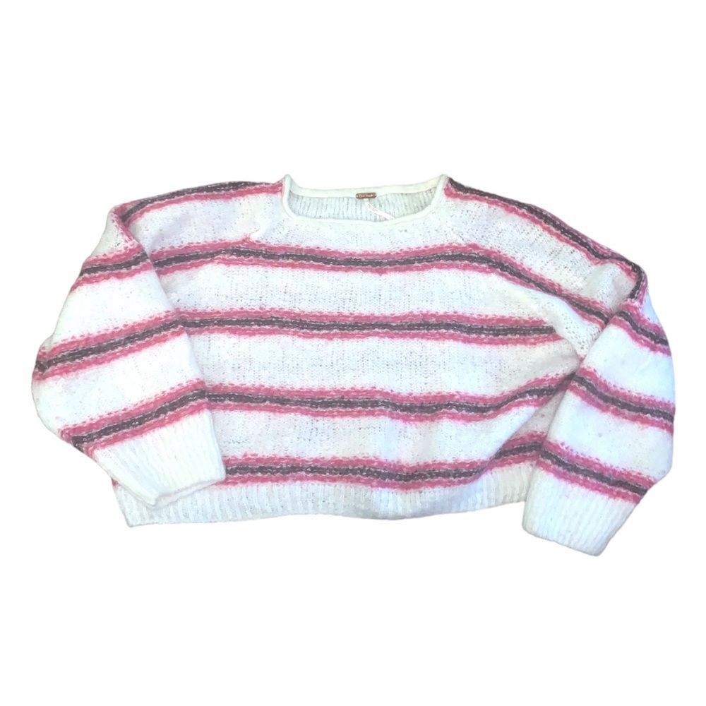 Free People Free people Hockley Alpaca-Blend Striped Sweater Size S / US 4 / IT 40 - 3 Thumbnail
