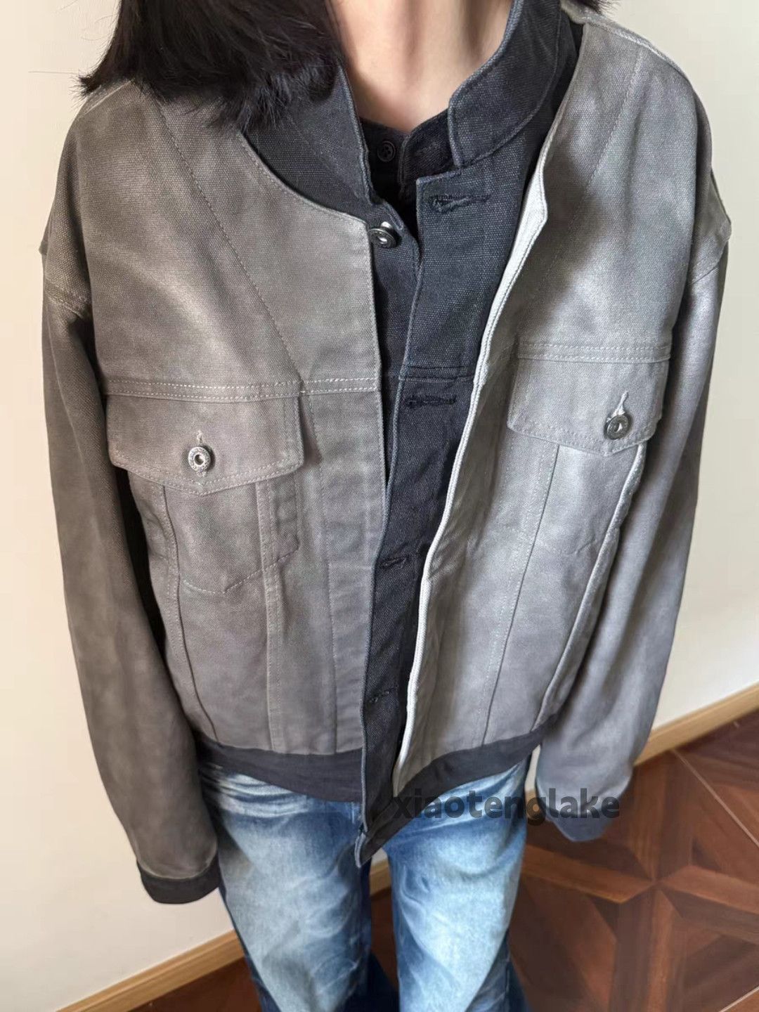 Vintage Utility faded loose punk grunge hiphop faded jacket Size US XXL / EU 58 / 5 - 3 Thumbnail
