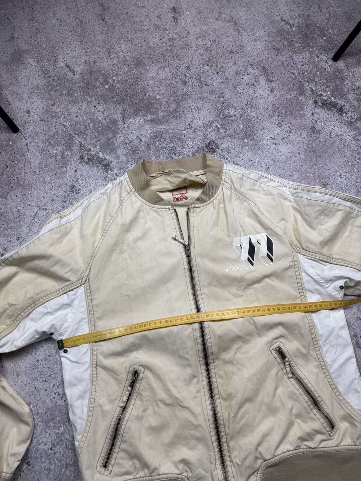 Asics Vintage ASICS 90’s Japan 77 Bomber Jacker Archive Rare Size US M / EU 48-50 / 2 - 10 Thumbnail