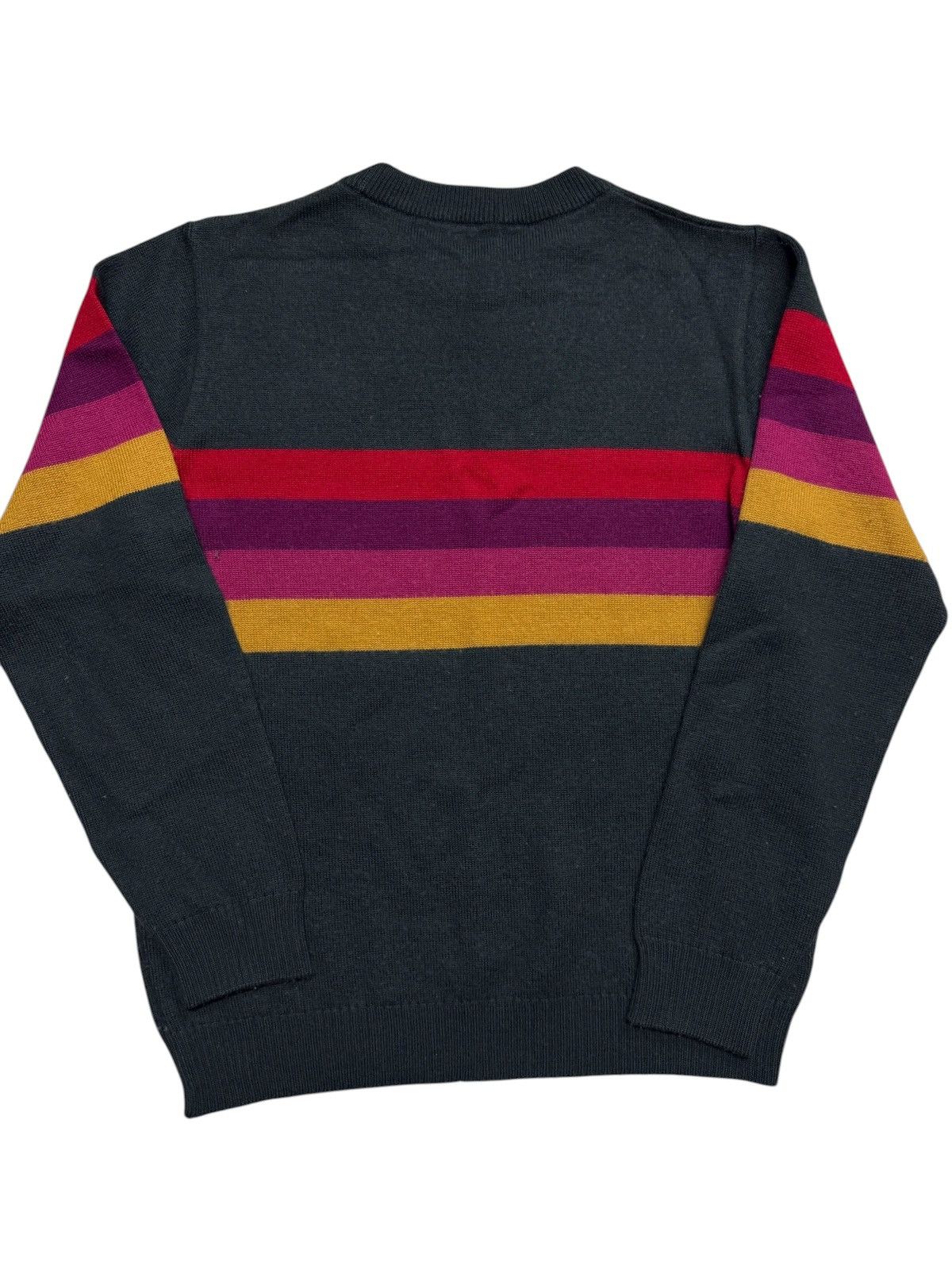 Yves Saint Laurent 💥VTG 90's YVES SAINT LAURENT ENFANTS MULTICOLOR SWEATSHIRT Size US XXS / EU 40 - 2 Thumbnail