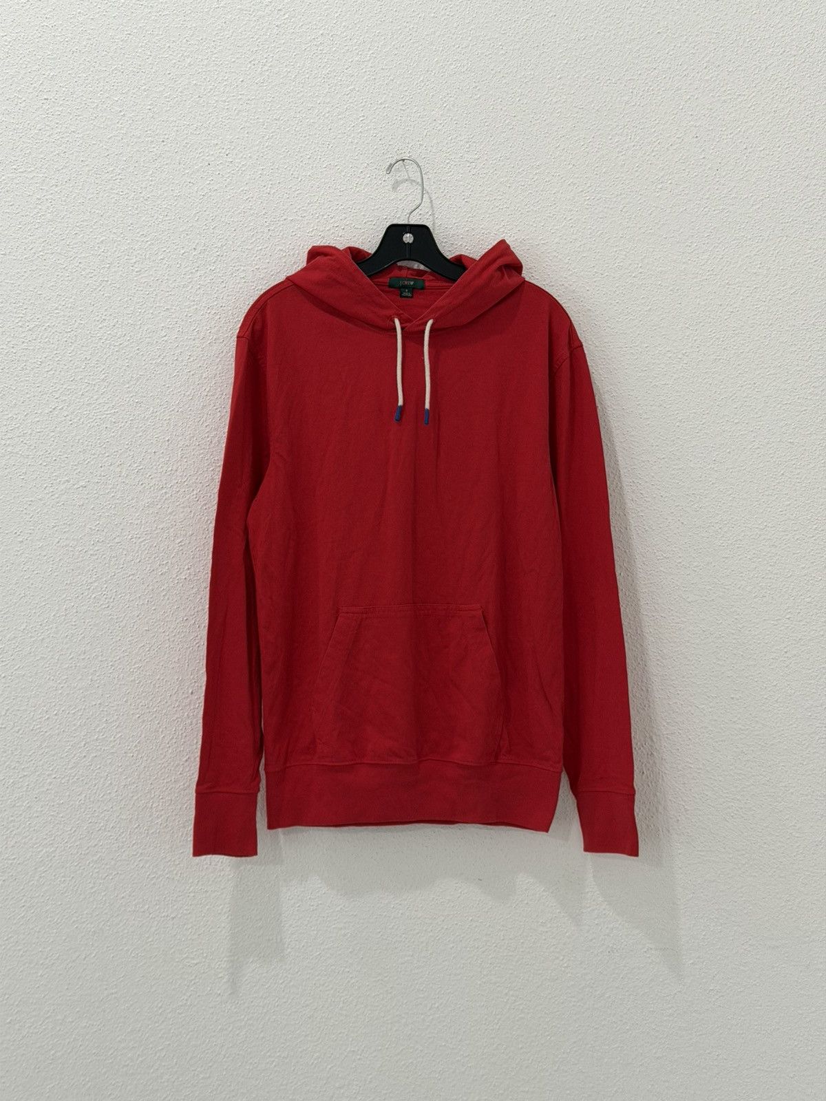 J.Crew J Crew Hoodie Garment Dyed Red Size Small Slub New w/o Tags Size US S / EU 44-46 / 1 - 1 Thumbnail