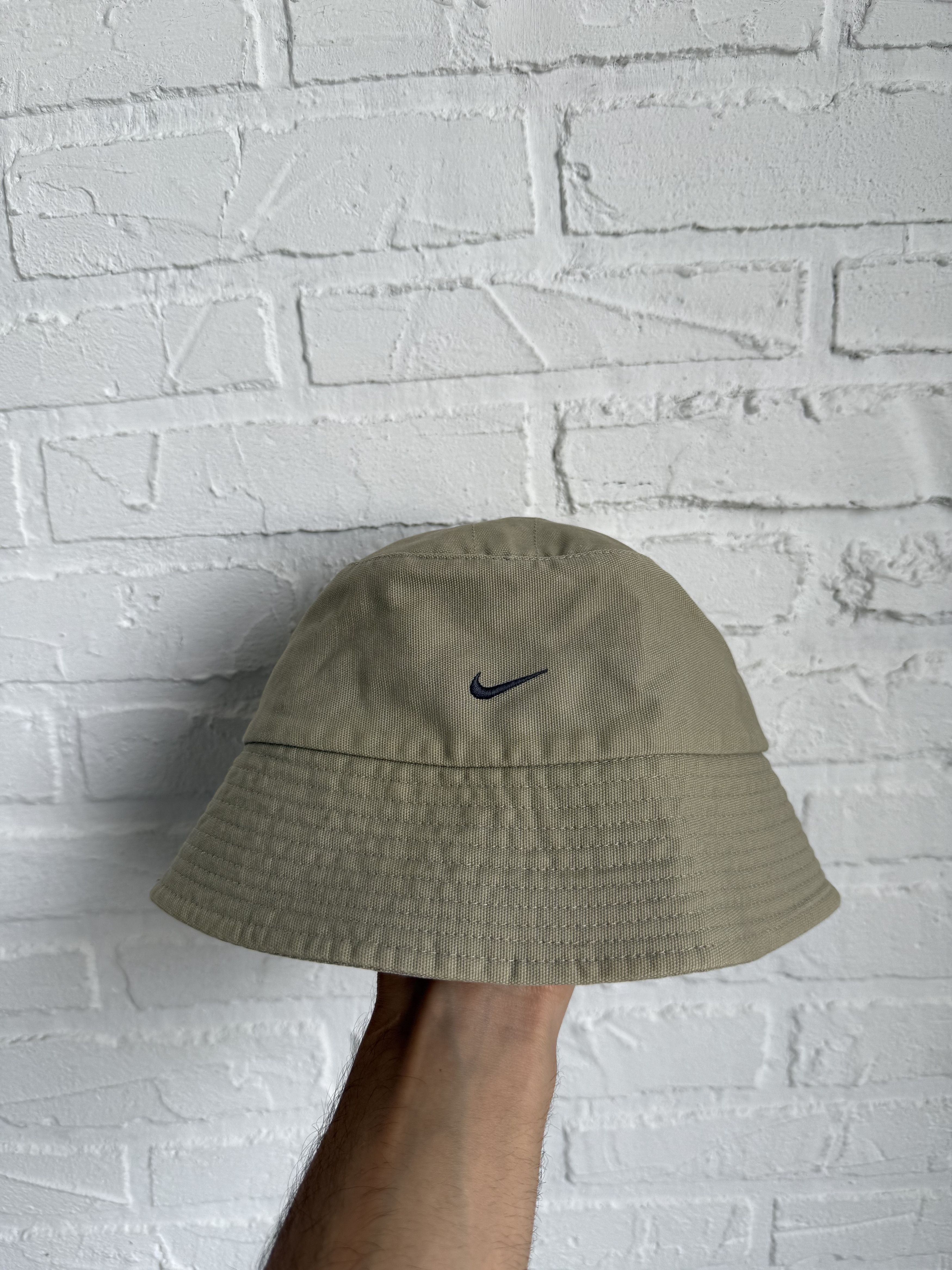 Nike RARE Vintage Nike bucket hat hidden pocket Size ONE SIZE - 1 Thumbnail