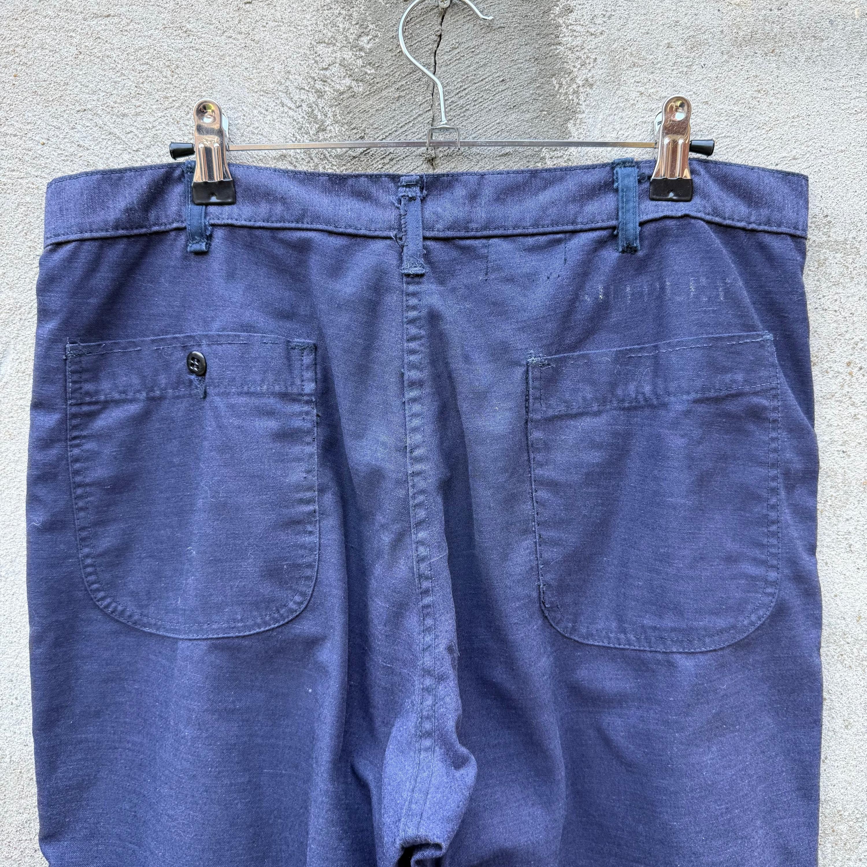 Vintage 70's Vintage USN Utility Baker Pants Style Trousers Size US 32 / EU 48 - 6 Thumbnail