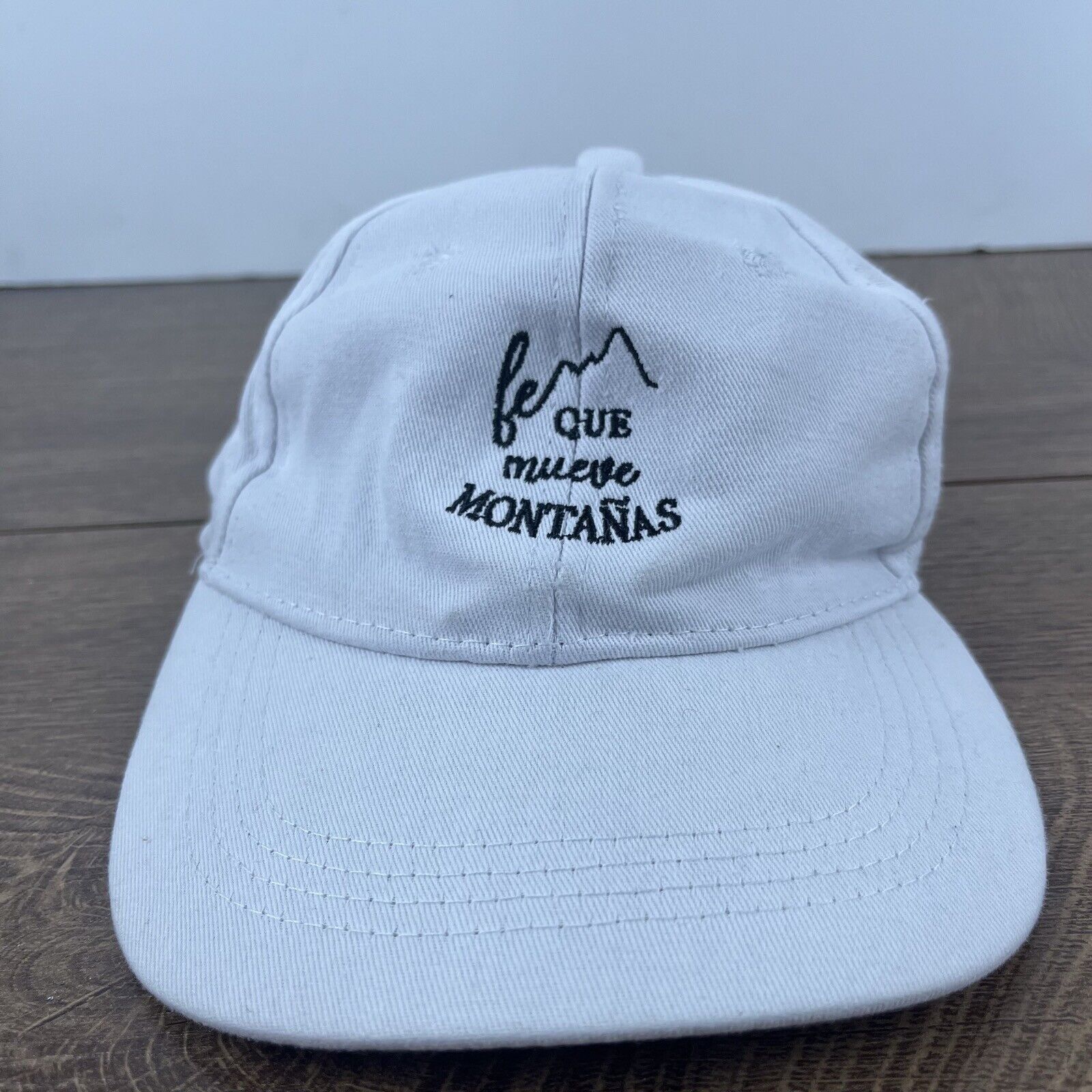 Other Que Mueve Montanas Hat Adjustable Hat White Adjustable Hat W Size ONE SIZE - 3 Thumbnail
