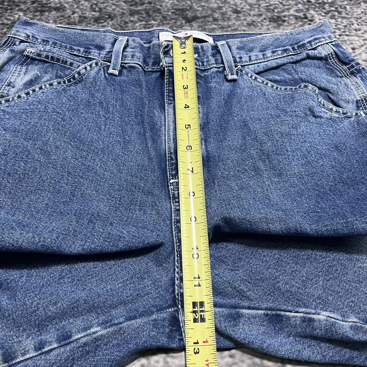 Tommy Hilfiger VINTAGE Y2K TOMMY HILFIGER BAGGY WIDE LEG CARPENTER JEANS Size US 32 / EU 48 - 12 Thumbnail