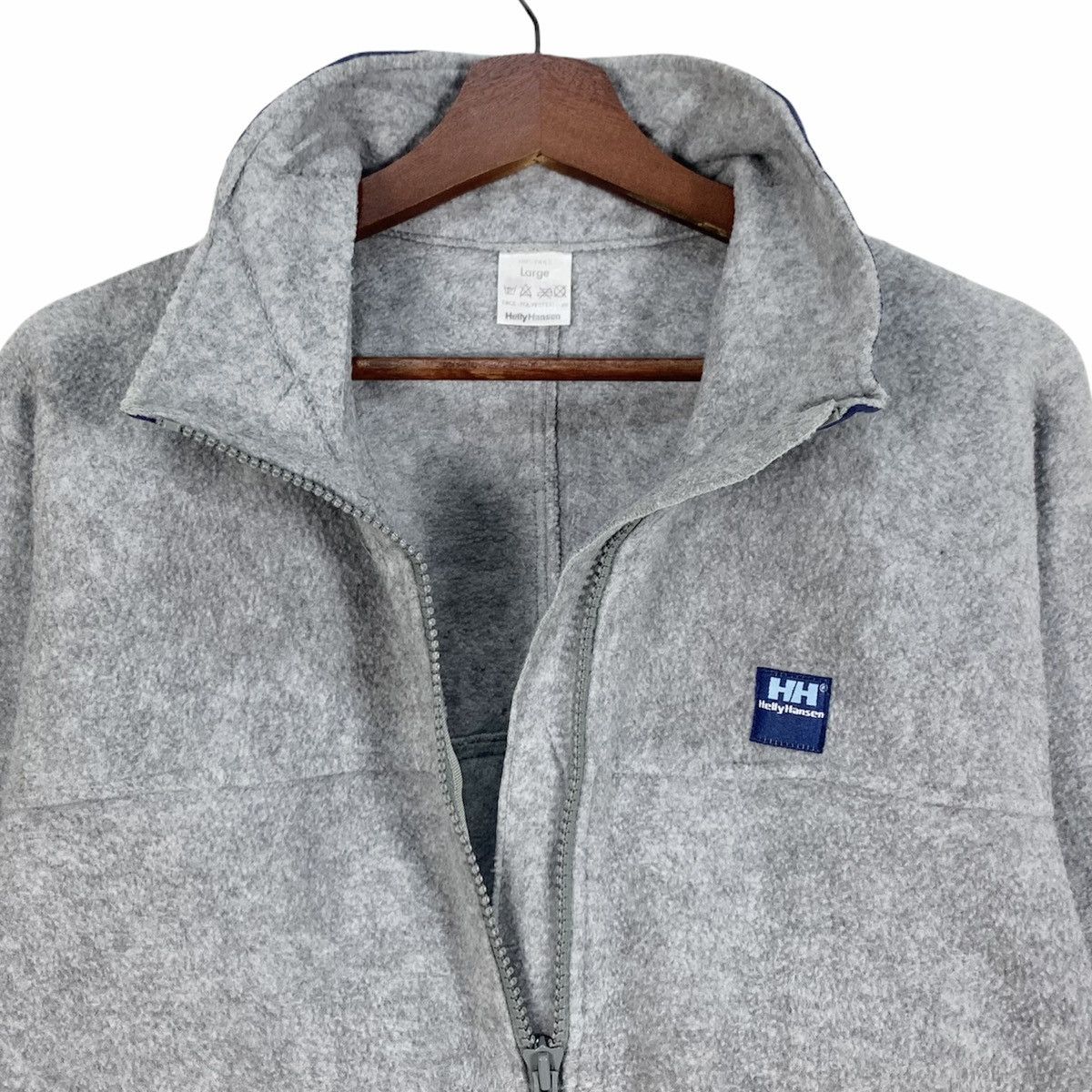 Helly Hansen × Vintage Vintage 90s Helly Hansen Fleece Sweater Size US L / EU 52-54 / 3 - 3 Thumbnail