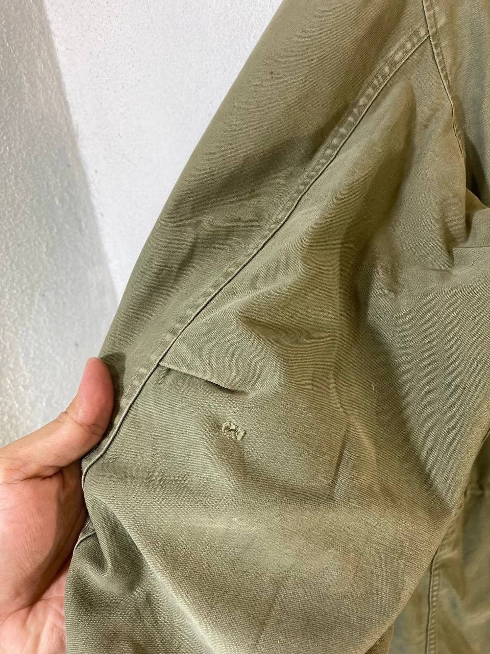 Vintage vintage us army heavy jacket distressed talon zipper Size US XL / EU 56 / 4 - 18 Thumbnail