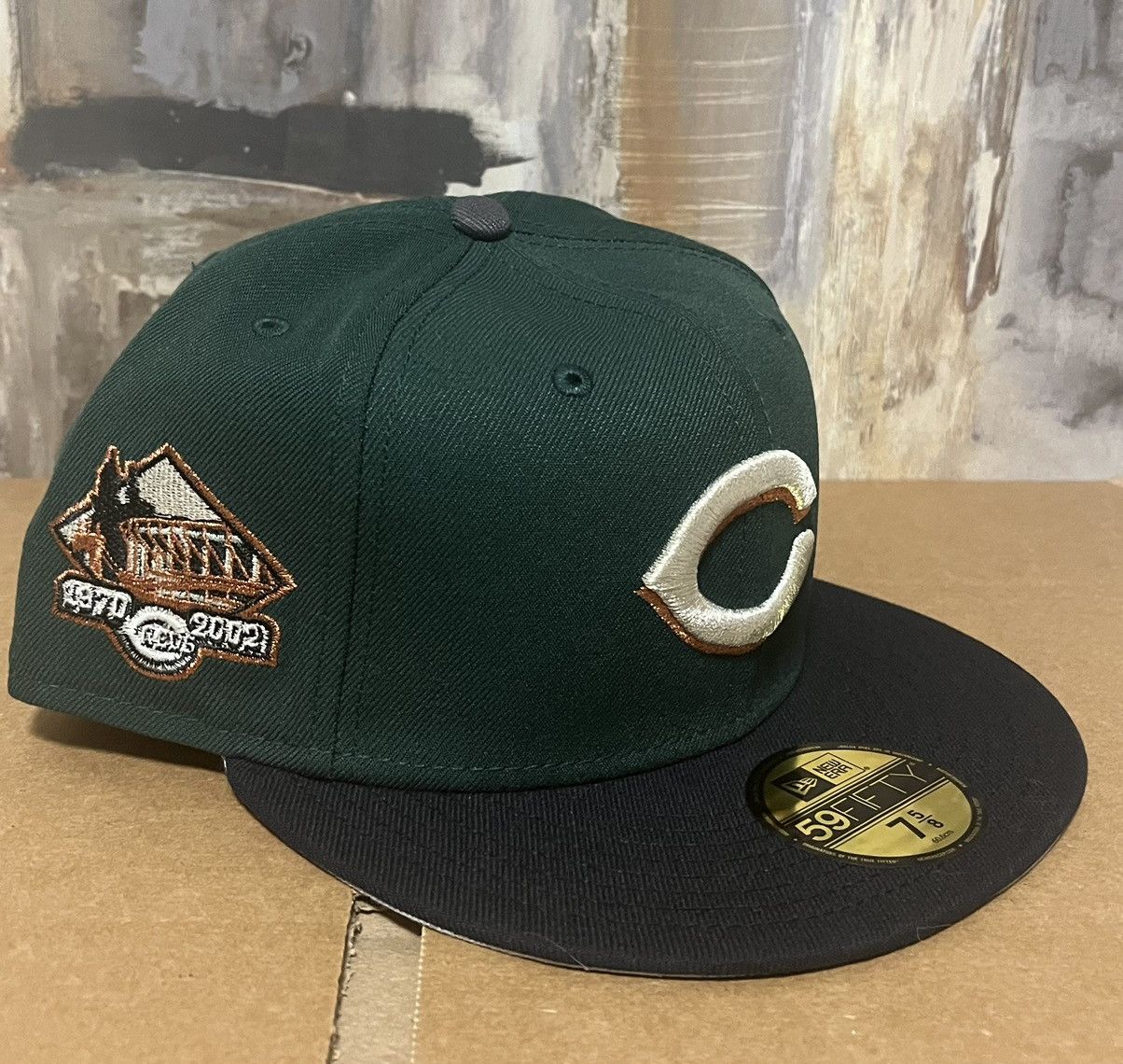 image of Hat Club x New Era 7 5/8 Atr Rushmore Sfd “Rotation Red” Cincinnati Reds in Blue, Men's
