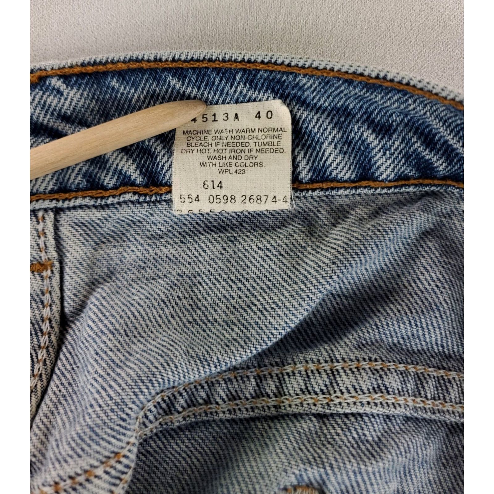 Levi's VINTAGE Levi's 550 Jorts Blue Mens 40 Regular 10.5 Inseam Relaxed Jeans Shorts 90s WW? Size US 38 / EU 54 - 6 Thumbnail