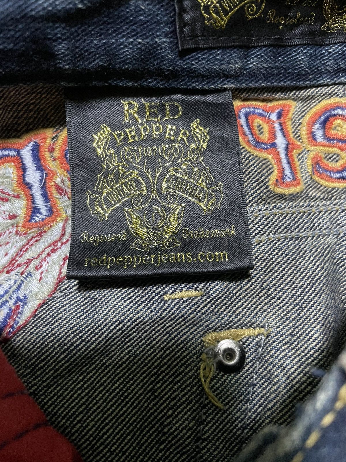 Designer Red Pepper x Kendrick Lamar x Bootcut Jeans Flare RARE!! Size US 30 / EU 46 - 10 Thumbnail