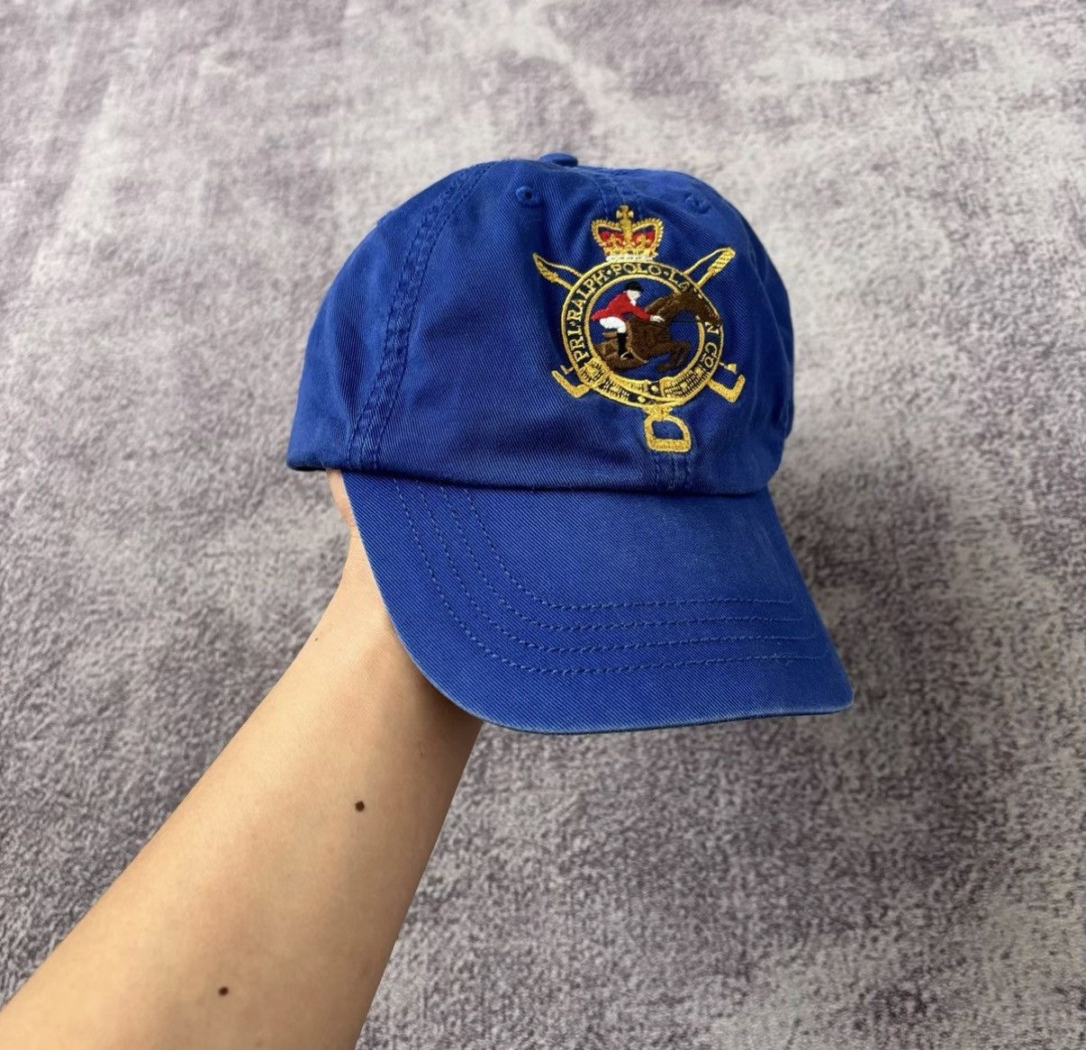 Polo Ralph Lauren Polo Ralph Lauren Polo Club Blue Hat Size ONE SIZE - 1 Thumbnail