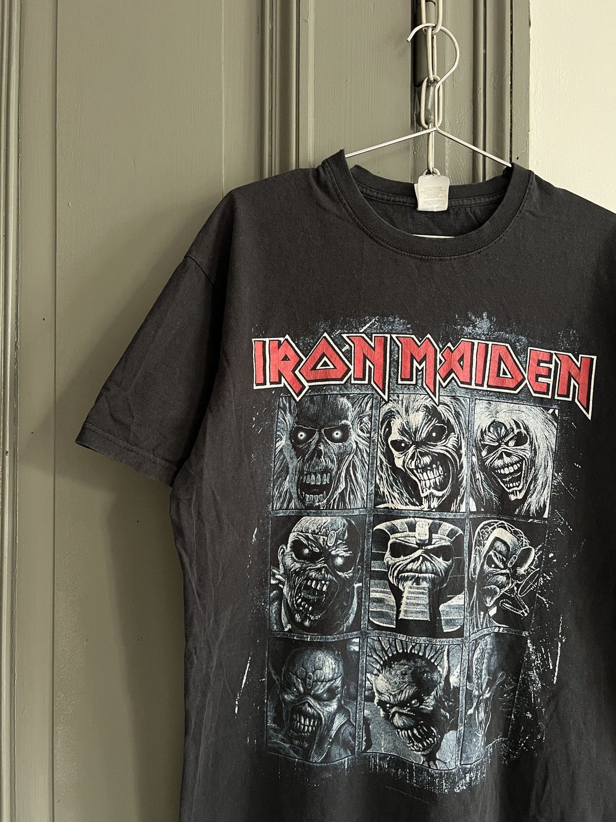 Band Tees × Fruit Of The Loom 2015 Iron Maiden Skull 100% Cotton Band t-Shirt Merch M Size US M / EU 48-50 / 2 - 7 Thumbnail
