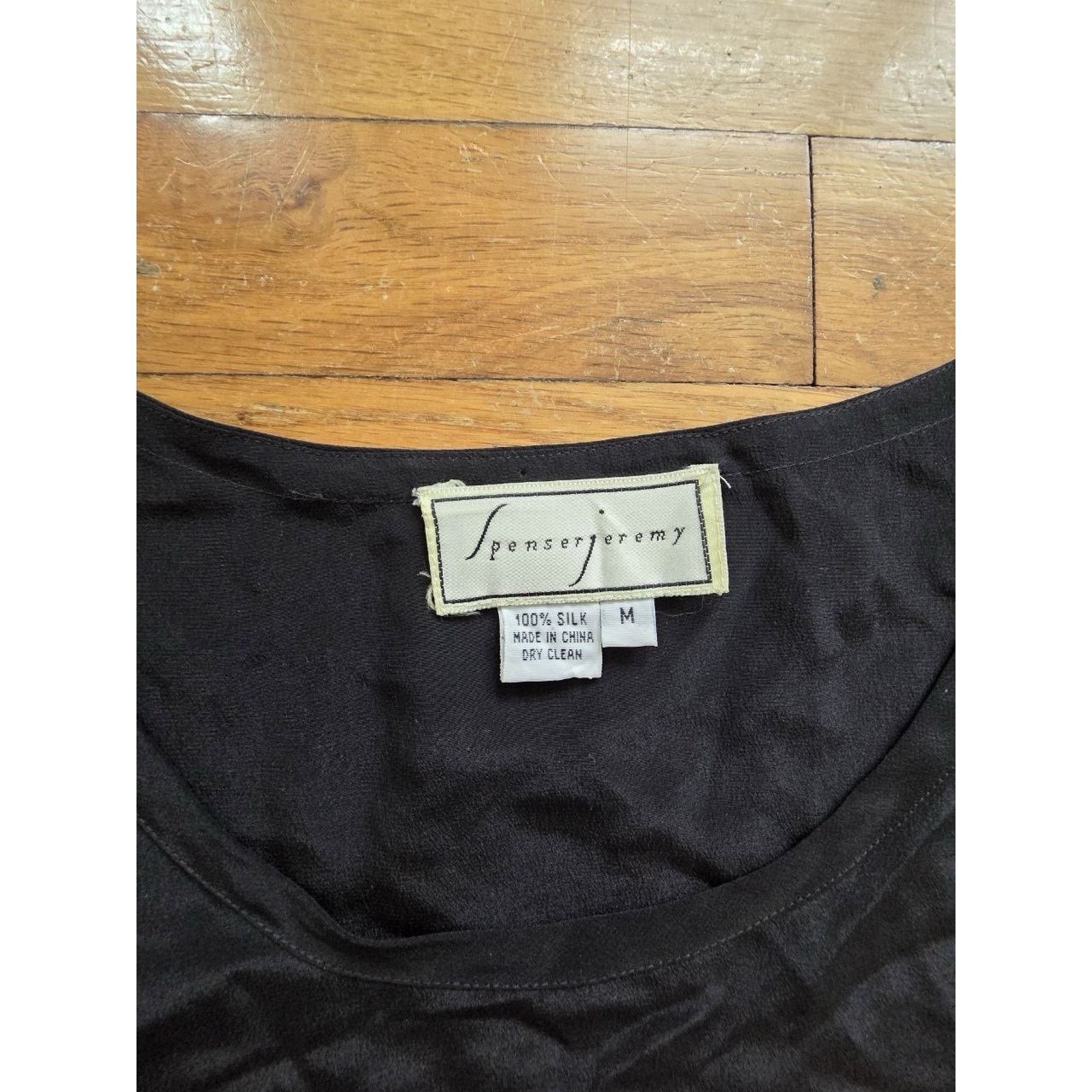& Other Stories Spenser Black Pullover Top Tank Blouse Silk Size M A001086 Size M / US 6-8 / IT 42-44 - 4 Thumbnail