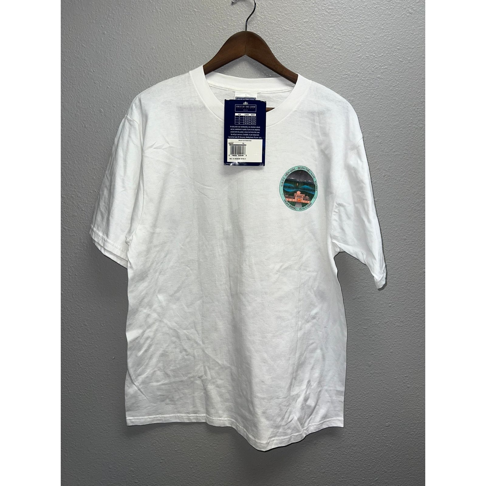 Fruit Of The Loom Vintage Buddhist Shirt India Ngay Dung GDPT Vien Giac Shirt Size US XL / EU 56 / 4 - 1 Thumbnail